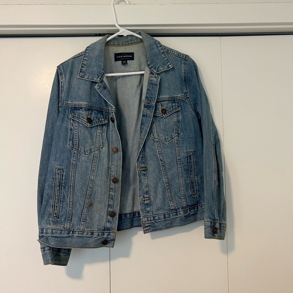 Lucky Brand Light Blue Denim Jacket